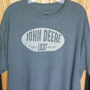 John Deere Blue Graphic Tee